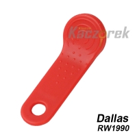 Brelok zbliżeniowy 104 - czerwony - Dallas - RW1990